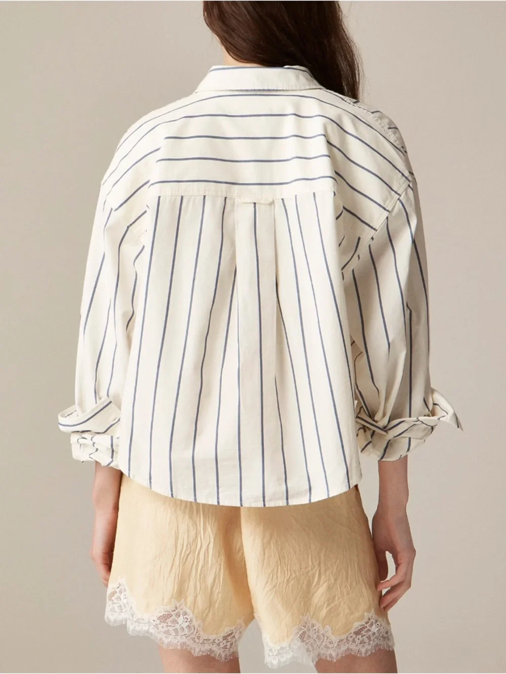 J. Crew cropped striped shirt Étienne - Picture 3 of 5